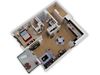 Capitol Yard Apartments_ West Sacramento CA_Floor Plan_One Bedroom One Bathroom A5 Capitol Yard Apartments_ West Sacramento CA_Floor Plan_One Bedroom One Bathroom A5